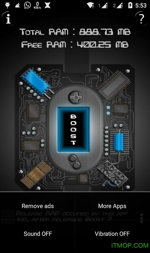 < 2 GB RAM Booster