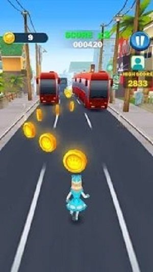 蓝色公主无尽奔跑(Princess Running - Endless Run)