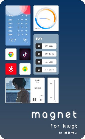 磁贴 for kwgt