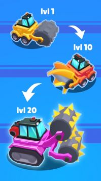 闲置压路机Stone Idle Miner