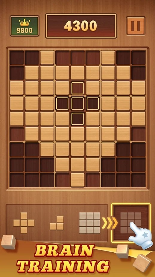 木质数独拼图Block Puzzle