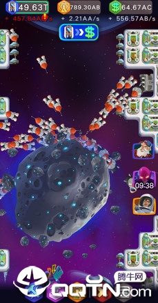 空间空闲模拟器:能源大亨