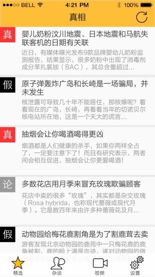 真相
