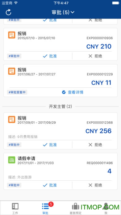 简约费控