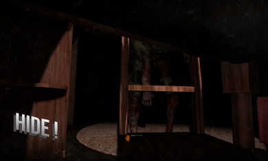 他就在附近游戏