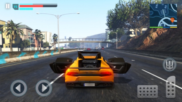 飞行警察机器人变形金刚模拟器(Flying Police Robot Game)