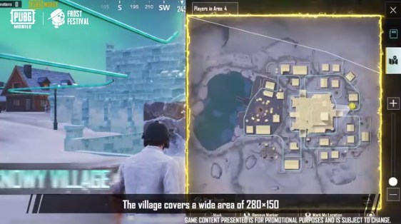 pubg地铁逃生冰雪国度(PUBG MOBILE)