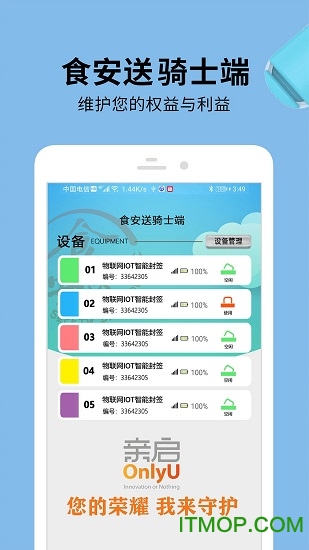 食安送骑士端