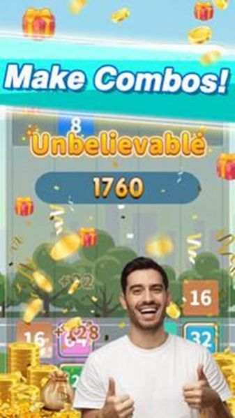 完美2048碰撞获胜(Perfect 2048 Collide to win)