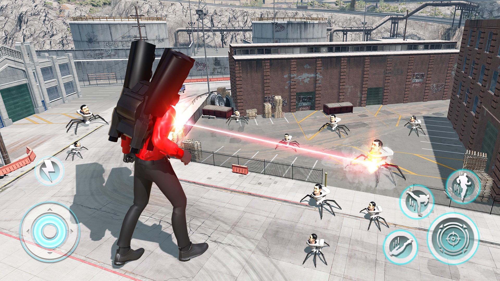 怪物马桶人大战