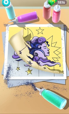 Sand Painting(沙画手机游戏)