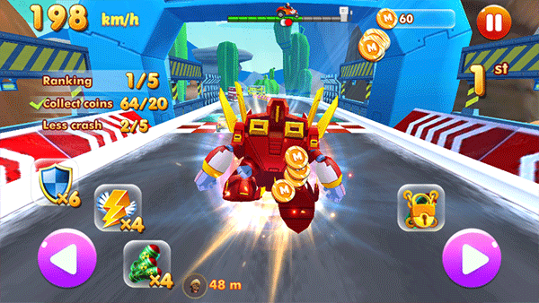 地铁急速卡丁车比赛