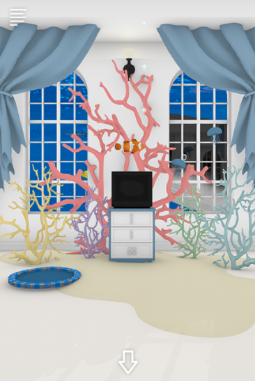 Marine Blue(逃离海底密室)