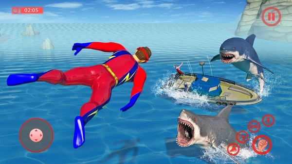 飞天超人城市英雄(Flying Super Hero)