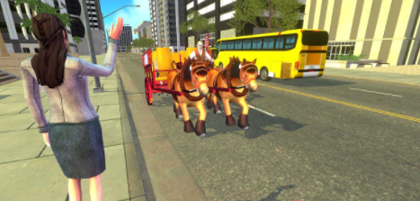 Horse Taxi(马车拉客)