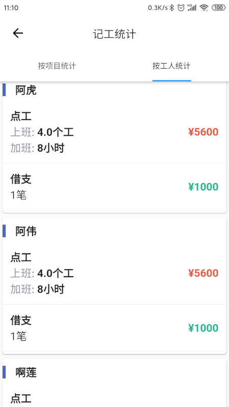 记工