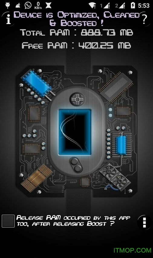 < 2 GB RAM Booster