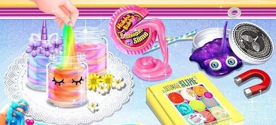 制作起泡胶独角兽Unicorn Slime DIY Cooking Games
