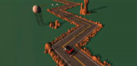 迷你汽车曲折前进(Mini car zigzag Car drifting)