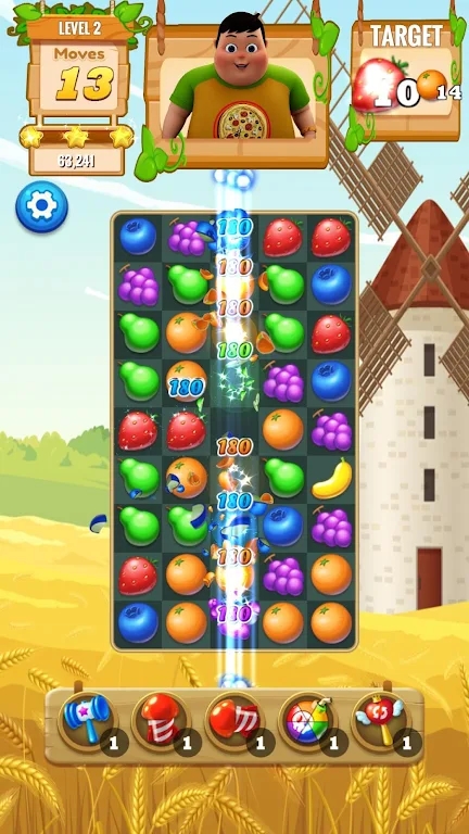 美味食物匹配拼图(Eat Goli Eat)