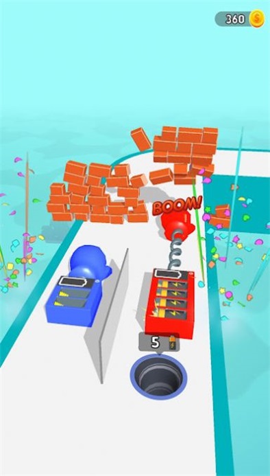 电池黑洞跑Battery Hole Run