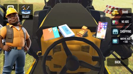 挖掘机操作模拟器中文版（Excavator Backhoe Digger Sim）