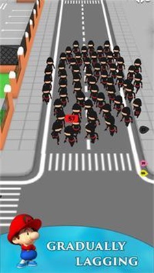 人群跑步3DCrowdRun3D