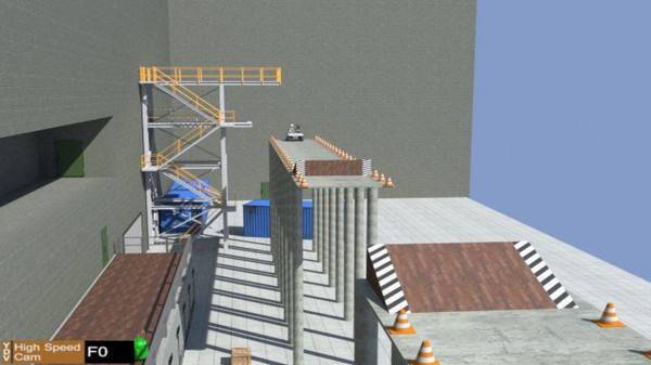 车祸测试模拟3D