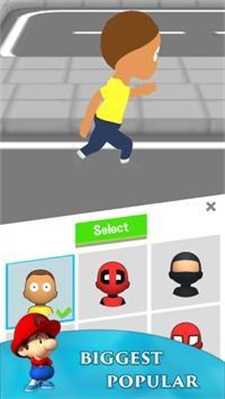 人群跑步3DCrowdRun3D