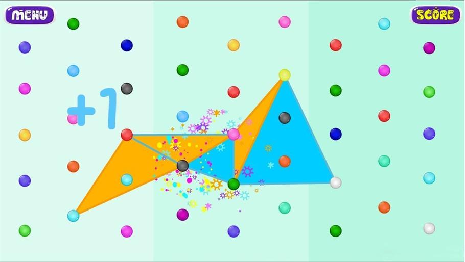 三角形线点(Triangle Line Dot)