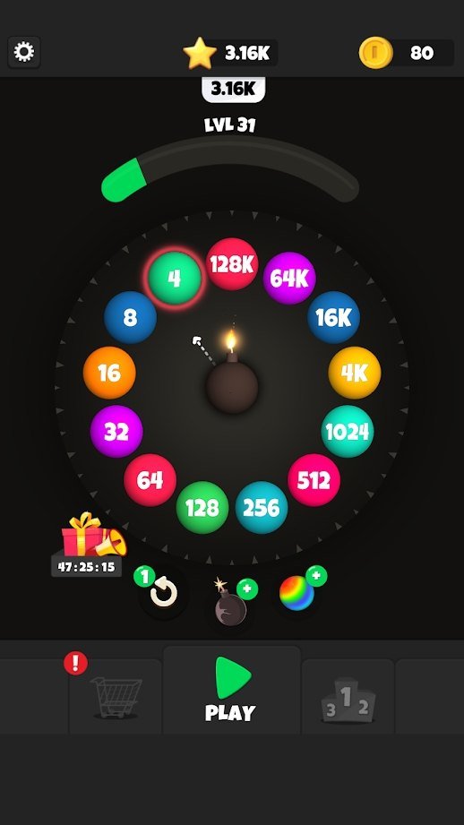 滚动合并2048(RollMerge)