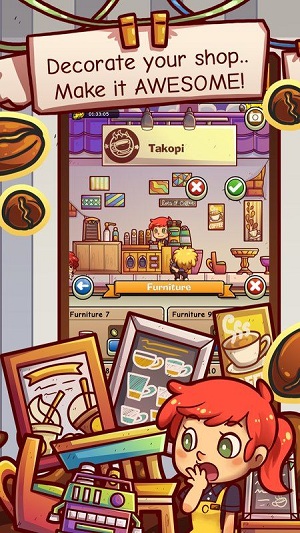 OwnCoffeeShop(自己的咖啡店游戏)