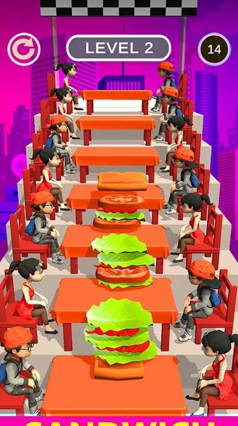 三明治障碍跑(Sandwich Runner) 三明治障碍跑(Sandwich Runner)