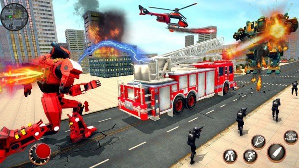 应急消防机器人Emergency FireFighter Robot 3D 应急消防机器人Emergency FireFighter Robot 3D