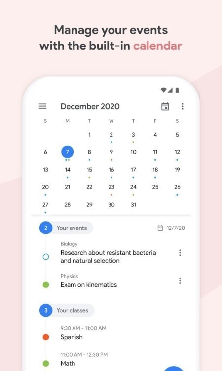 school planner华为版app