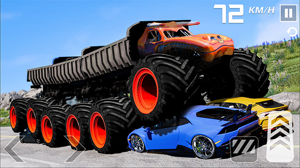怪物卡车特技汽车(Monster Truck Stunt - Car Game)