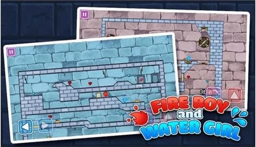 水晶迷宫Fireboy And Watergirl. 水晶迷宫Fireboy And Watergirl.