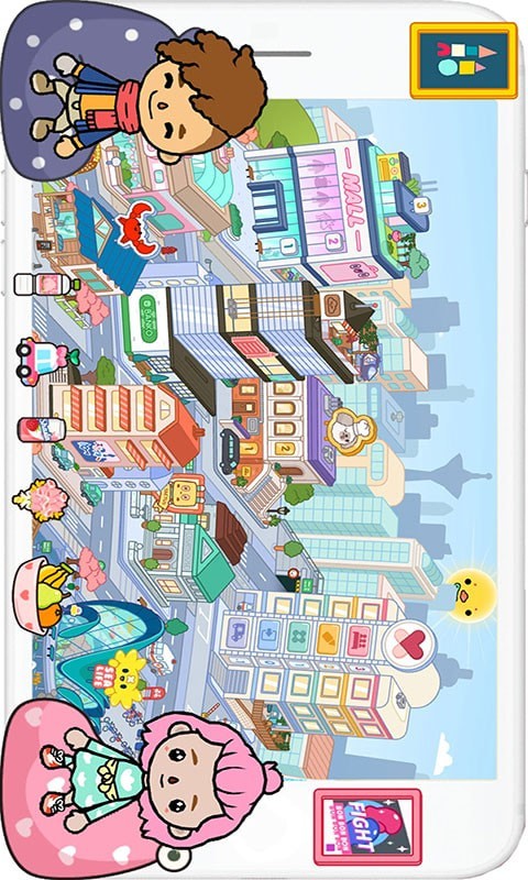 米加小镇校园世界Toca World