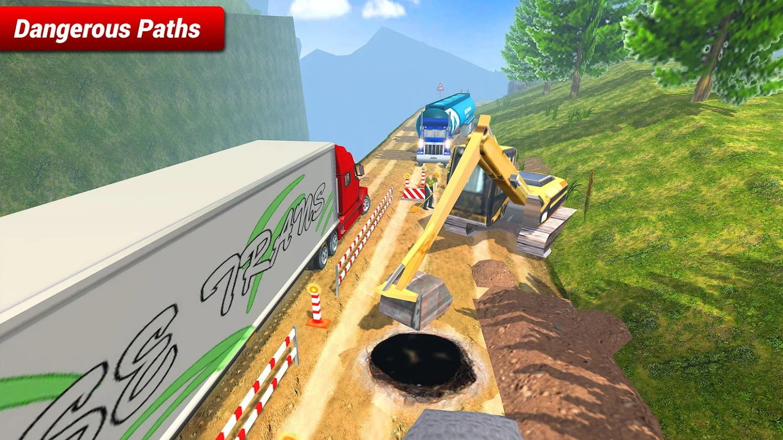 山地货车司机驾驶(Offroad Truck Driving Simulator Free)