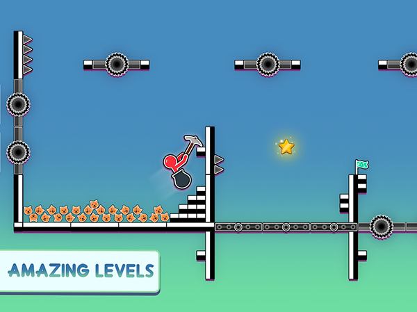 火柴人锤子攀登大师(Hammer Climb Stick man Games)