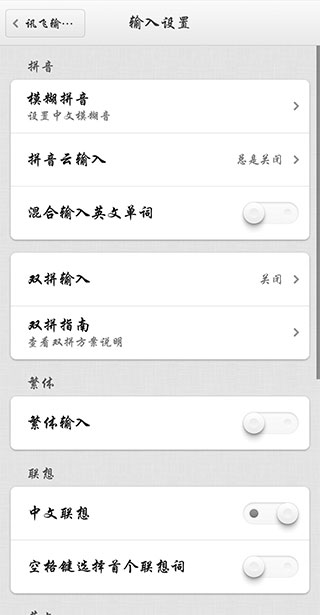 讯飞输入法 Smartisan 定制版
