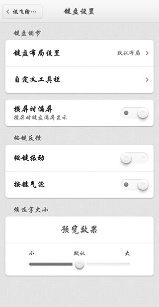 讯飞输入法 Smartisan 定制版