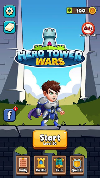 英雄塔战争官方版(Hero Tower War)