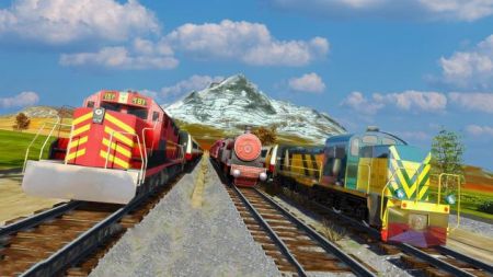 城市列车司机3D模拟器Real Train Driving