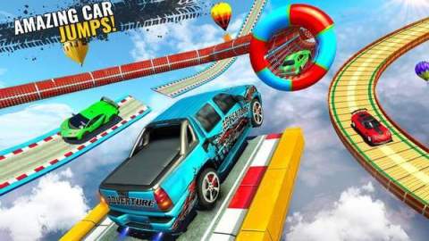疯狂跑车斜坡免费版(Car Stunts Mega Ramp Car) 疯狂跑车斜坡免费版(Car Stunts Mega Ramp Car)
