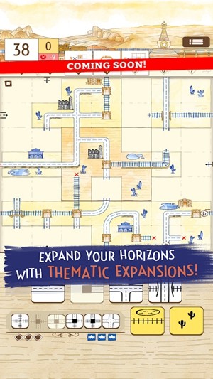 千墨交通挑战RailRoadInk