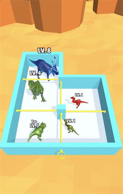 拔销斗龙Dino Merge Maze