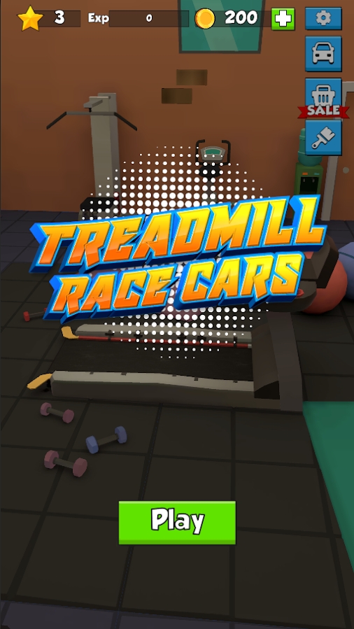 Treadmill Race Cars(跑步机赛车)