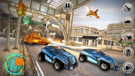 飞警坦克机器人改造Tank Robot Game