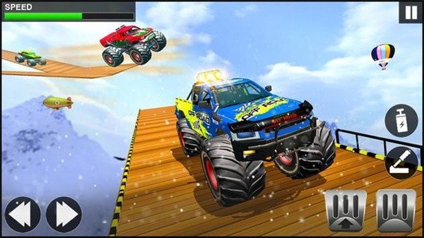 热车特技蜘蛛侠汽车Hot Cars Racing Stunts
